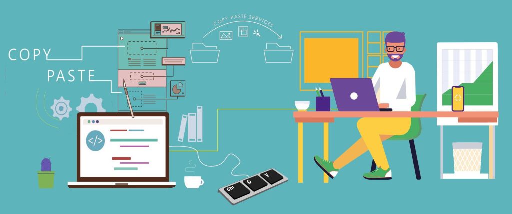 copy paste services